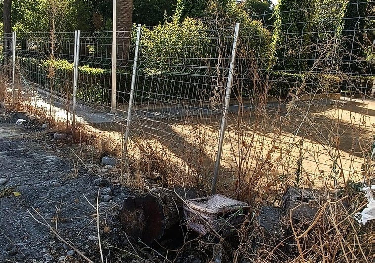 La maleta robada del parque